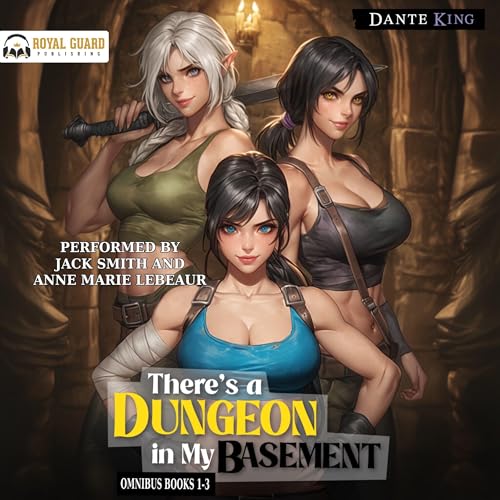 There's a Dungeon in My Basement — Books 1–3 audiobook cover